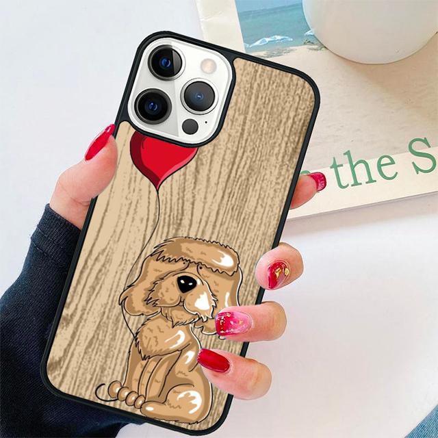 

Cockapoo dog cute cockapoos Coque Shell For iPhone 17 Air 15 16 14 13 12 Pro Max 11 Pro Max Plus Phone Case Cover iPhone 16