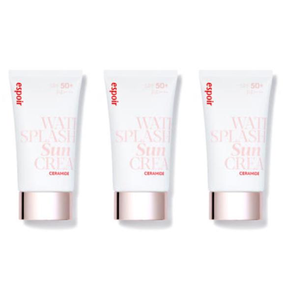 Espoir Water Splash Sun Cream Ceramide SPF50+ PA++++ 60ml (3 Options)