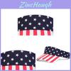 American Flag Baseball Cap With Curved Brim And Adjustable Fit For Summer Sun Protection