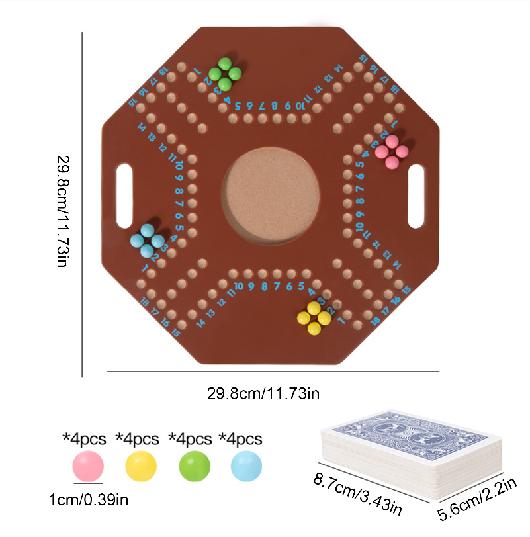 Holzperlenspiel Faltpuzzle Strategiespiele Reisebrettspiele Für Kinder ab 3 Jahren Denkspiele Lernspielzeug