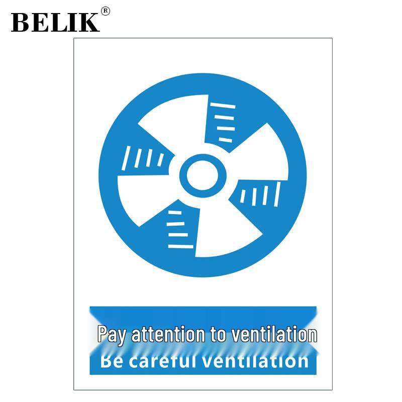 BELIK Safety Warning Signs 30x22CM