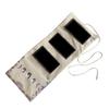 Linen Tarot Bag For Organizing Divination Cards And Crystals Foldable Tarot Deck Mat with Layout Pattern