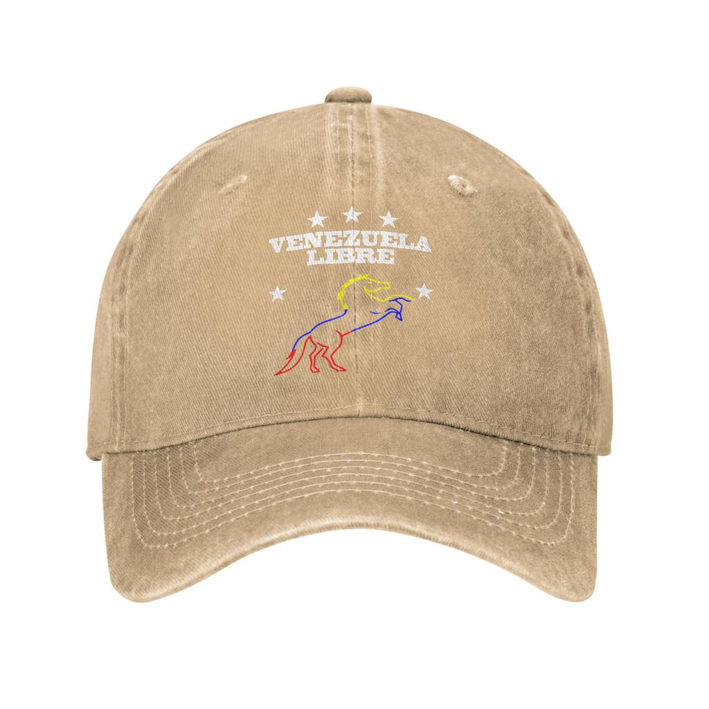 Venezuela Baseball Cap Sun  Hunting Camping Wholesale Washed Trucker Hat UnisexTeens Y2k Funny Design Baseball Caps