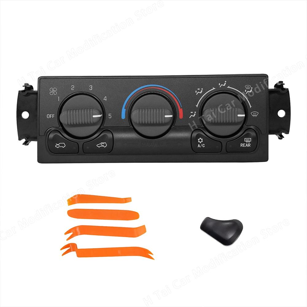 599-218 AC Control Switch Panel Module For Chevy Tahoe Silverado GMC 1500 2500 1999 2000 2001 2002 Car Air Conditioning Parts