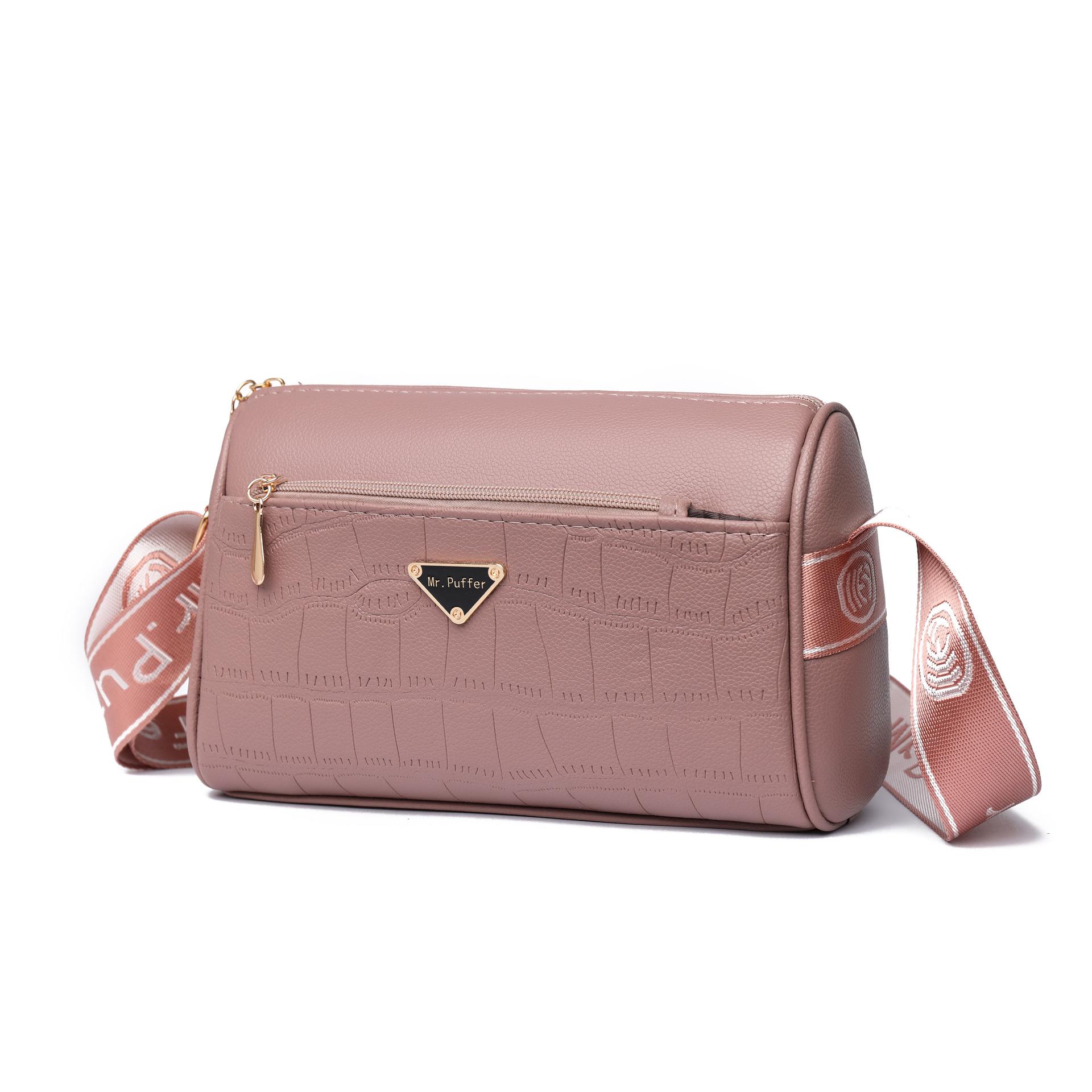 Wedding decoration Tas Crossbody Tas Dames Tas Nieuwe Winter Grote Capaciteit Moedertas Cilindertas gray