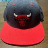 Used Adidas Chicago Bulls Cap S/M Gray/Red