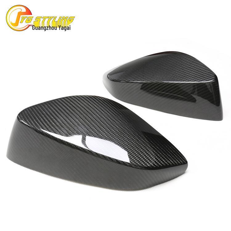 Dry Carbon Fiber Rearview Mirror Cover for Subaru BRZ & Toyota GT AE86