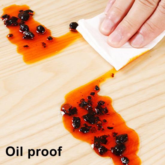 Transparent Table Protector Waterproof Tablecloth 0.8mm Thick Plastic Table Cover Protects from Scratches Spills for Dining Table Kitchen Dresser