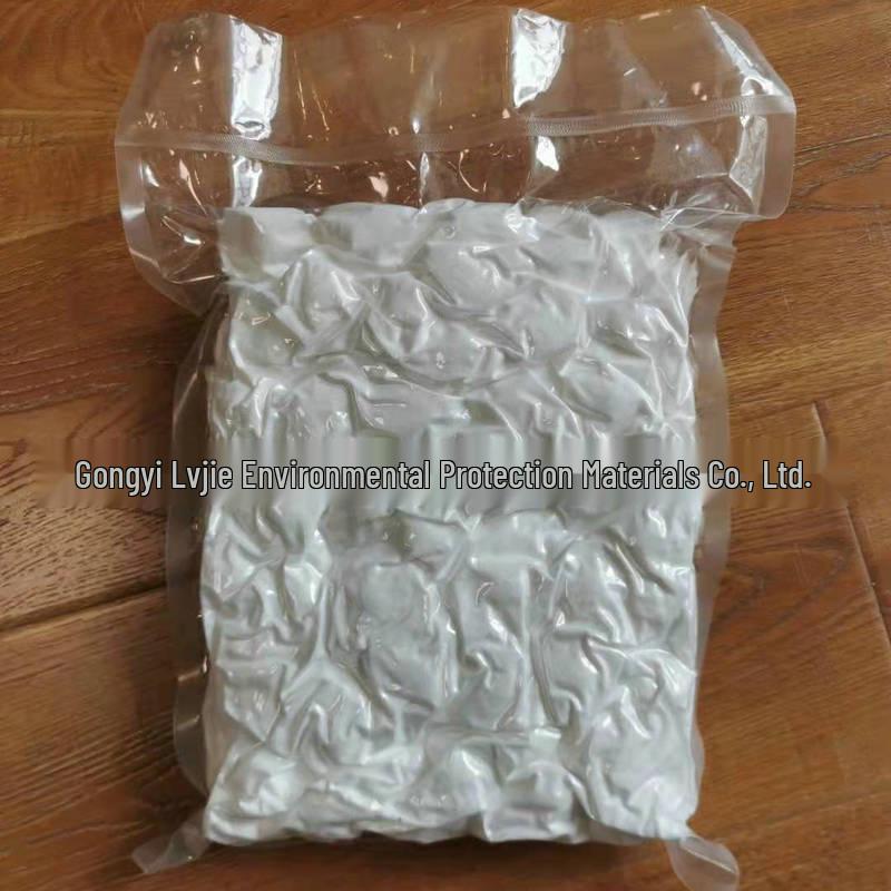 White Fiber Pool Filter Balls, 700g: Nitrifying Bacteria Culture for Sewage Treatment