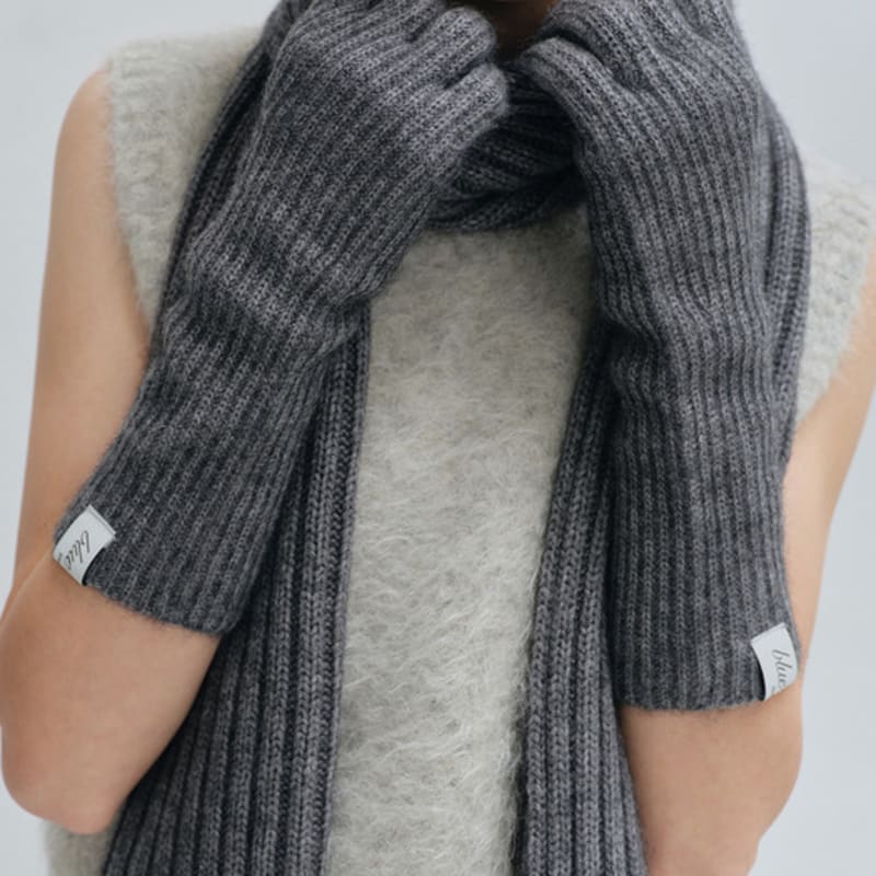 BLUE BRICK Soft Raccoon Glove (3colors)