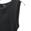 unused ALLSAINTS No sleeve Long dress US4 black Tagged Women Used