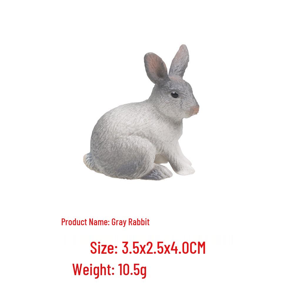 Farm Animal Figurine Set: Cow, Sheep, Chicken, Duck, Goose, Pig, Dog - Early Education Toy