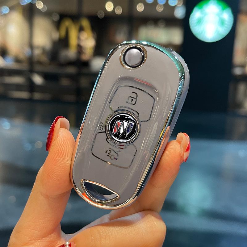 Buick Regal Key Case for Excelle, Encore, Envision, LaCrosse, GL8, Weilang, and Yinglang.