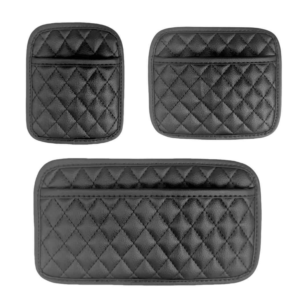 Leder Auto Aufbewahrungstasche Universelle Auto Aufbewahrungstasche für Schlüssel Karten Kleinkram Sitzlehne Tür Mittelkonsole Organizer