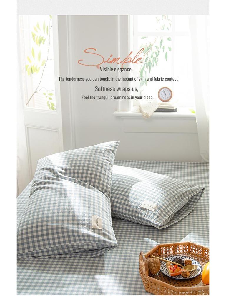 Set of Two 100% Cotton Pillowcases, Children's Size 40x60, Small Size Option 30x50