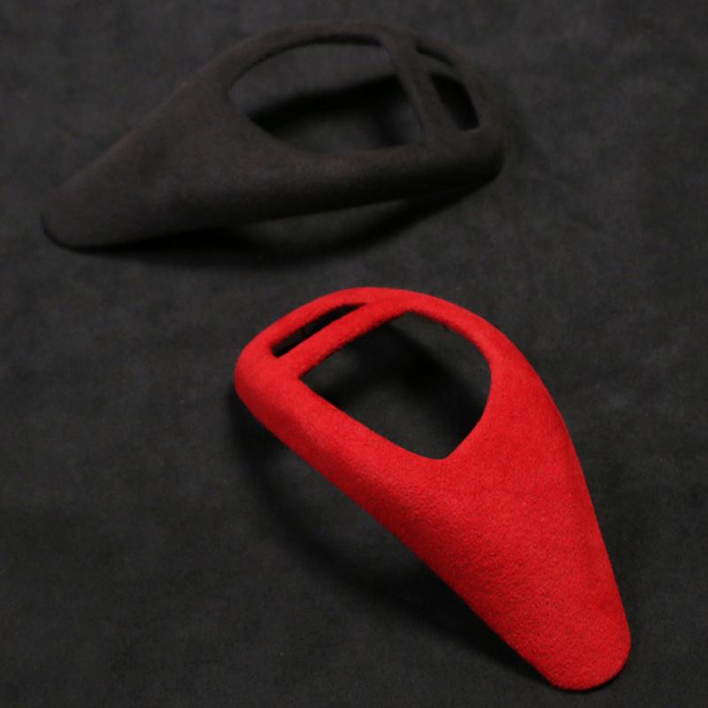 Car Gear Shift Knob Cover High Quality Fur Sticker For BMW F30 F31 F34 F10 F07 F20 F21 X3 F25 X4 F26 X5 F15 X6 F16