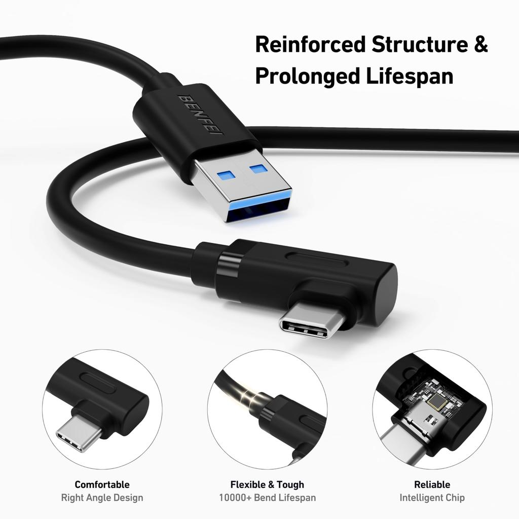 ANDTOBO Cavo Prolunga USB 3.0, [1M 1M, 2 Pacchi] USB Tipo A Maschio a Femmina Cavi di Estensione Trasferimento dati ad alta Velocità 5Gbps per Gamepad, Stampante, Webcam, Tastiera USB