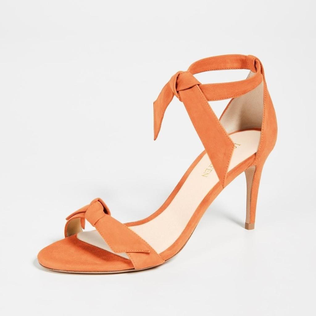 Neue Zehenfreie Schleife Knöchelriemen Damen Sandalen Hohe Absätze Damenschuhe Schnalle 9cm Mittelhoher Absatz Sommer Sandalenschuhe