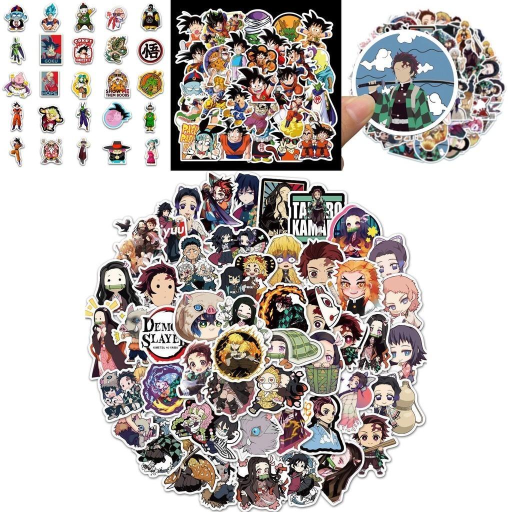High-quality "demon Slayer" Graffiti Stickers Colorful Cartoon And Fresh Designs Pack Of 50 Stickers