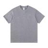 Alo Summer 3D Silver Logo Medium-Length Casual Cotton T-shirt