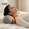 Office Chair Massage Cushion Electric Neck Massager Pillow, 3-in-1 Cervical Heat Vibration And Lift Ergonomic Shoulder Relief Pillow Function, Memory