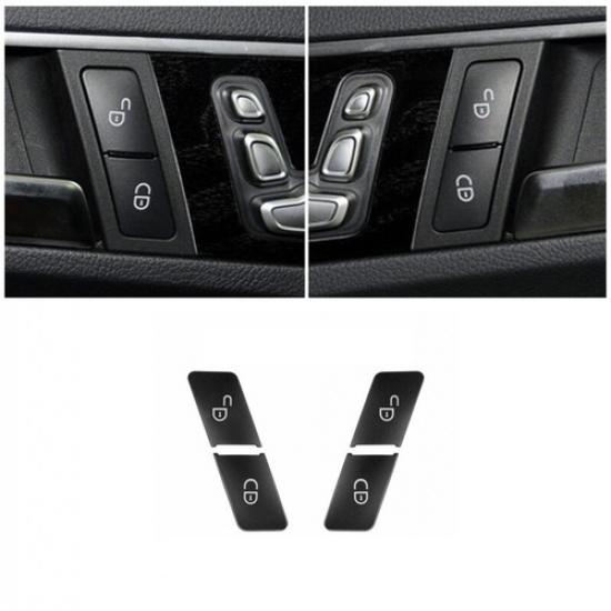 Front Left & Right Door Lock Control Switch Button For Benz C E W204 W212 4 Door