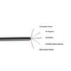 Portable Headphone Cable Audio Cord Line forCloud II Pro Stinger Revolver S Earphone Replacement Wires