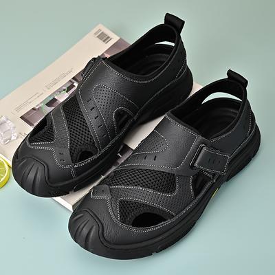 New Summer Men's Sneakers High Quality Outdoor Sandals Genuine Leather Men Casual Shoes Comfort Soft Handmade Designer Sandals