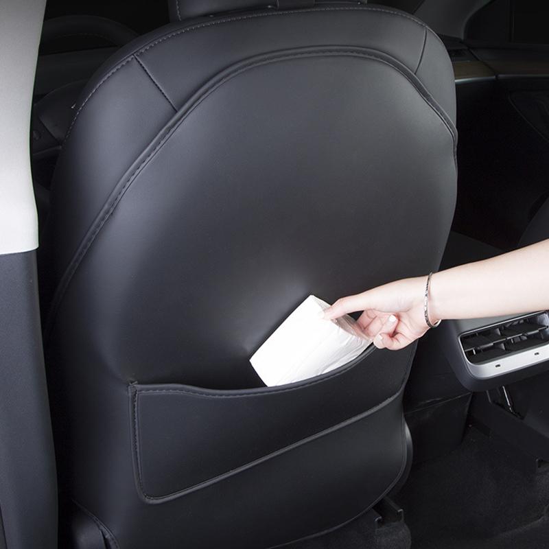 For Tesla Model 3 Model Y Front Seat Child Anti-kick Pads Car Seat All Inclusive Anti Dirt Cover Child Anti Dirty Car Accessorie