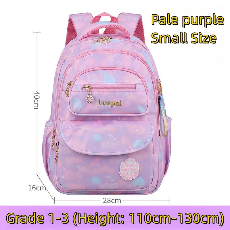 Breathable Waterproof Double Shoulder Backpack for 6-12 Years Old Primary Students
