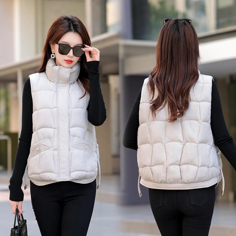 Short down cotton vest women's autumn and winter new cotton vest cotton vest cotton vest outer wear cotton vest batch