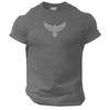 Eagle T Shirt Gym Clothing Bodybuilding Training Workout Exercise Fitness Top