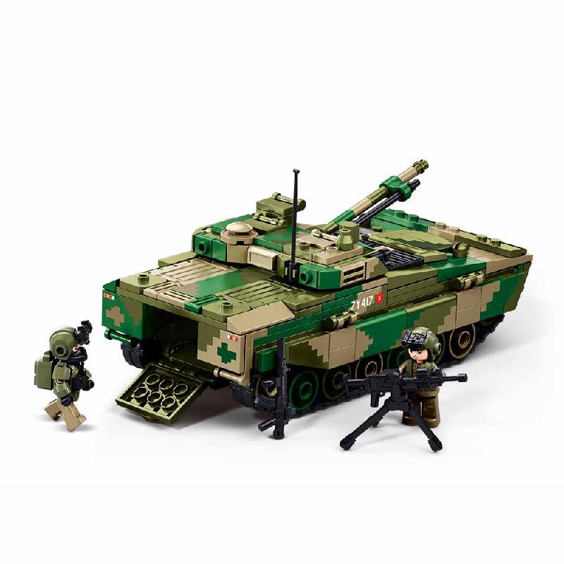 Xiao Luban B1592 Infantry Fighting Vehicle Building Blocks Toy for Kids