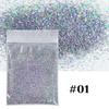 10g mixed color nail art glitter powder holographic laser dust nail Sequins bulk DIY epoxy resin nail art filler