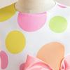 Girls Polka Dot Pleated Dresses Party Princess Dress Girl Sleeveless Clothes Kids Birthday Wedding Formal Costumes Children Wear