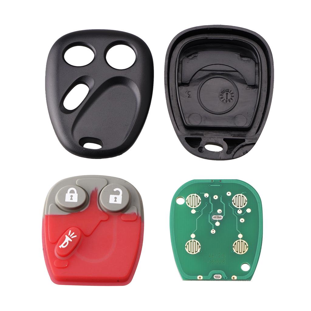 2Pcs/Set Keyless Entry Remote Control Car Key 3 Buttons 315 MHz For Chevrolet Suburban Tahoe For GMC Yukon Sierra Auto Accessory