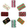 Cross-Border Christmas Print Yoga Waist Headband - 15CM Wide, High-Elastic, Sweat-Absorbing Hair Tie