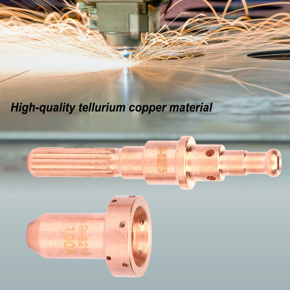 20pcs Plasma Consumables Welding Nozzle and Plasma Electrode for SL60 100 Plasma Cutting Torch