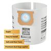 Dust Bags Replacement Vacuum Bags for 15-22 Gallon High Efficiency Dust Collection Paper Collection Filter Bag