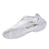 Li Ning Thunder Sonic Boom Cushioning Slip Resistant Breathable Low top Badminton Shoes Unisex White Silver AYTV005-4