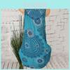 Dames Boho Zomerjurk Midi Lengte Zomer Avond Cocktailfeest Strandjurk Maat S T/m 5xl Met Elegant Kant Hol Ontwerp