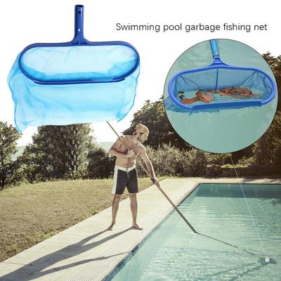 Professional Leaf Rake Deep Bag Swimming Pool Cleaning Nets Spa Rubbish Skimmer Pool Net Pool Cleaning Net Leaf Catcher Net Bag
