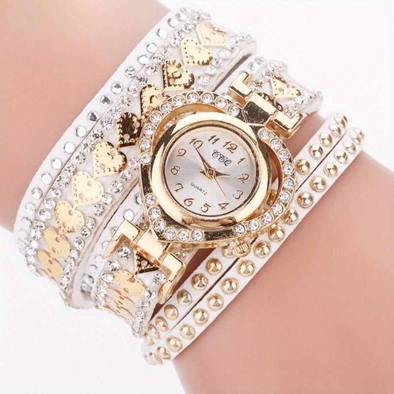 Women Fashion Long Strap Watch Ladies Casual Rhinestone Dress Watch Female Bracelet Wristwatch Relogio Feminino Clock