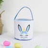 Easter Bunny Bucket Tote Baskets for Candy Gifts