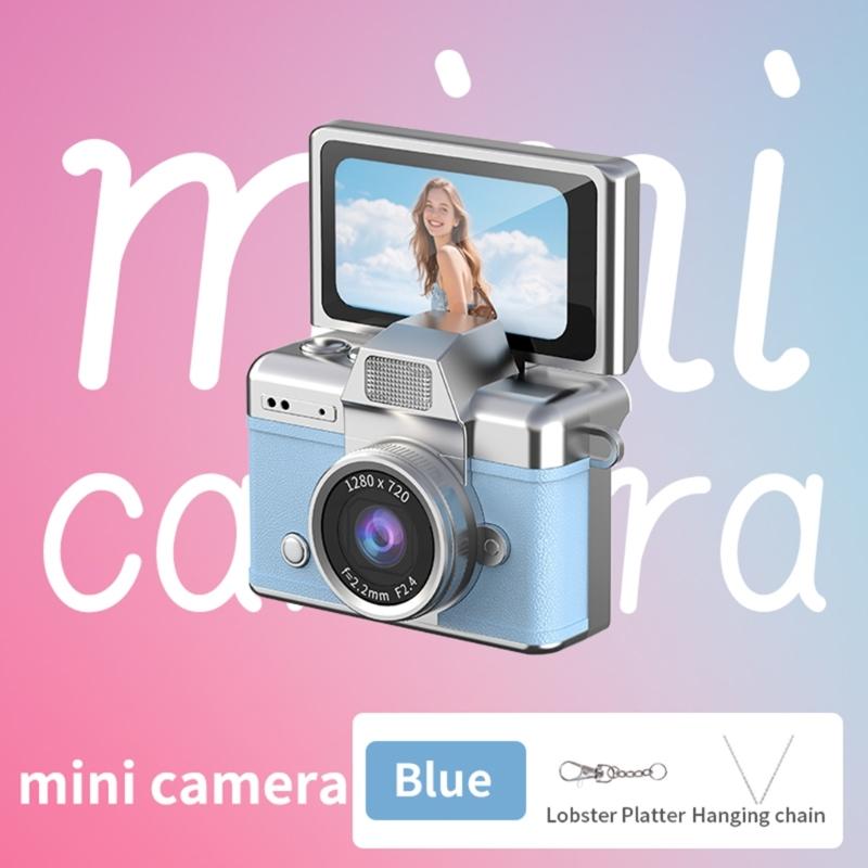 Retro Style Flip Screen Camera Featuring Builts in Filters Easy Operation for Student Photography Enthusiasts Camcorder