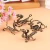 36 Stile Messing Chinesisches Antikes Mythisches Tier Miniaturfigur Drache Tiger Schildkröte Feng Shui Ornament Heimdekoration Handwerk