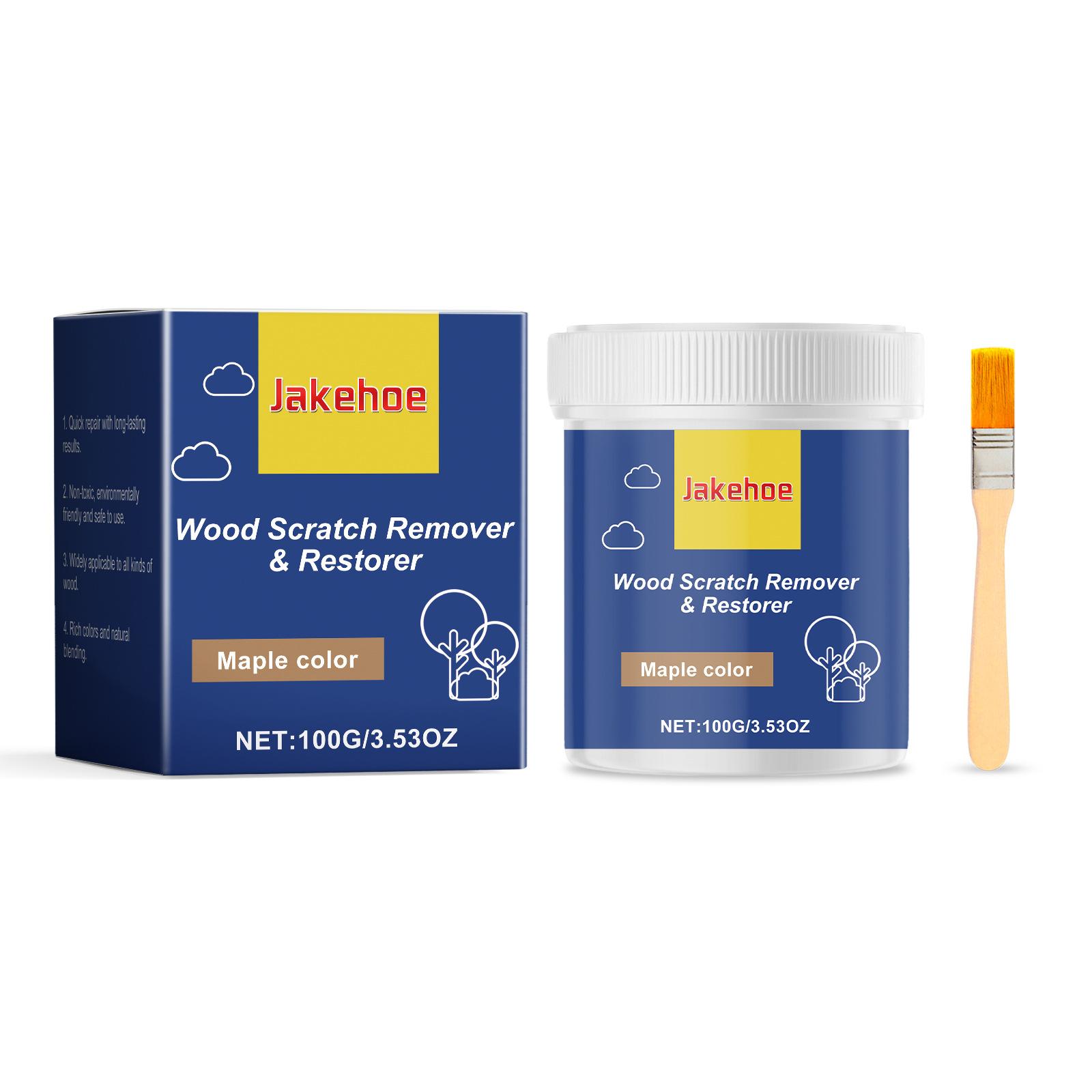 

Wooden Furniture Repair Paste Kit Floor Tile Scratches Removal Polishing Filler for Refinishing And Touch up Maple Color Boxed