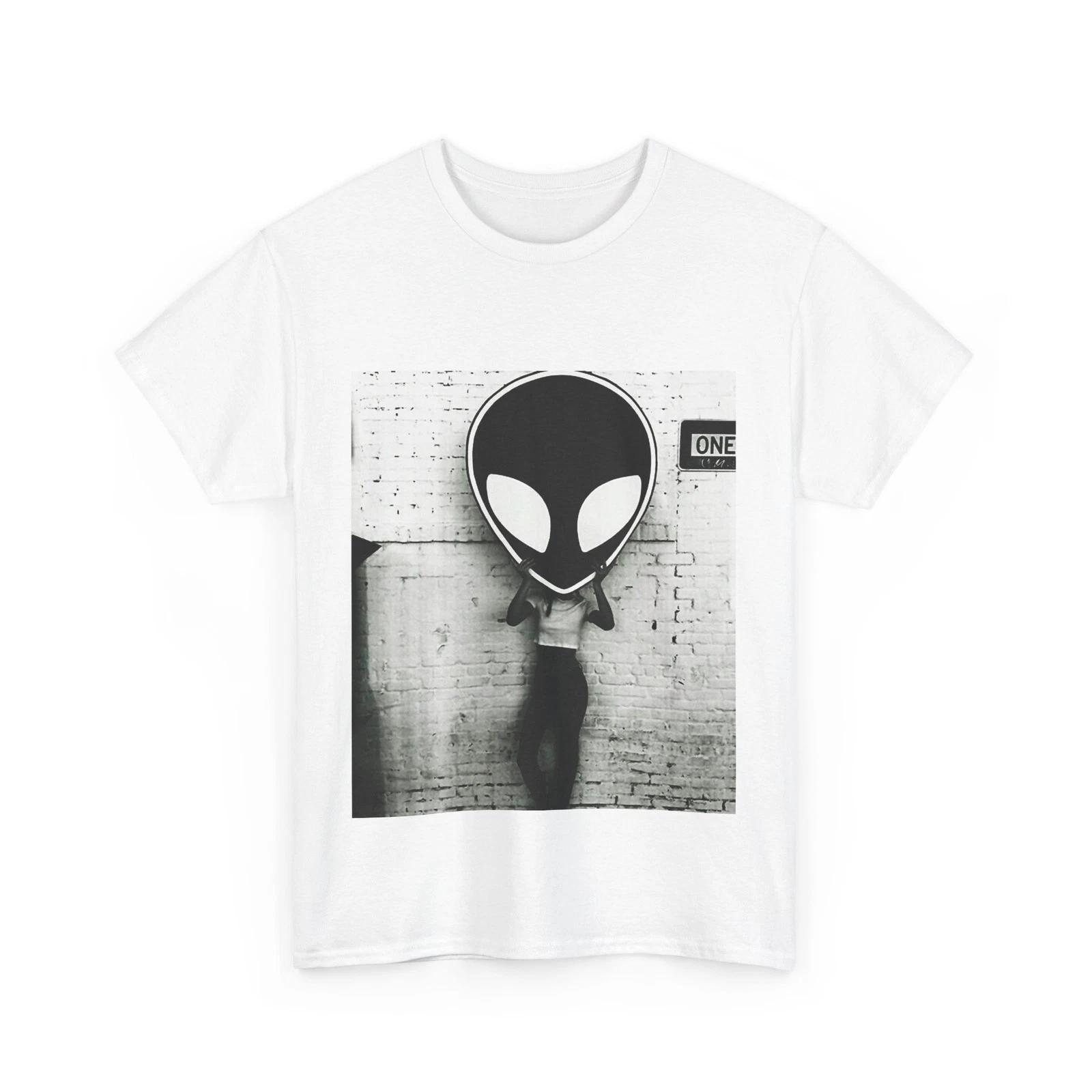 

ALIEN FASHION Tshirt TEE GIFT MEN WOMEN TEENS SHIRT UFO STREET WEAR ET SPACE XL