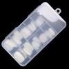 100Pcs French Full Cover Acrylic False Fake Nail Art Tips with Storage Box
