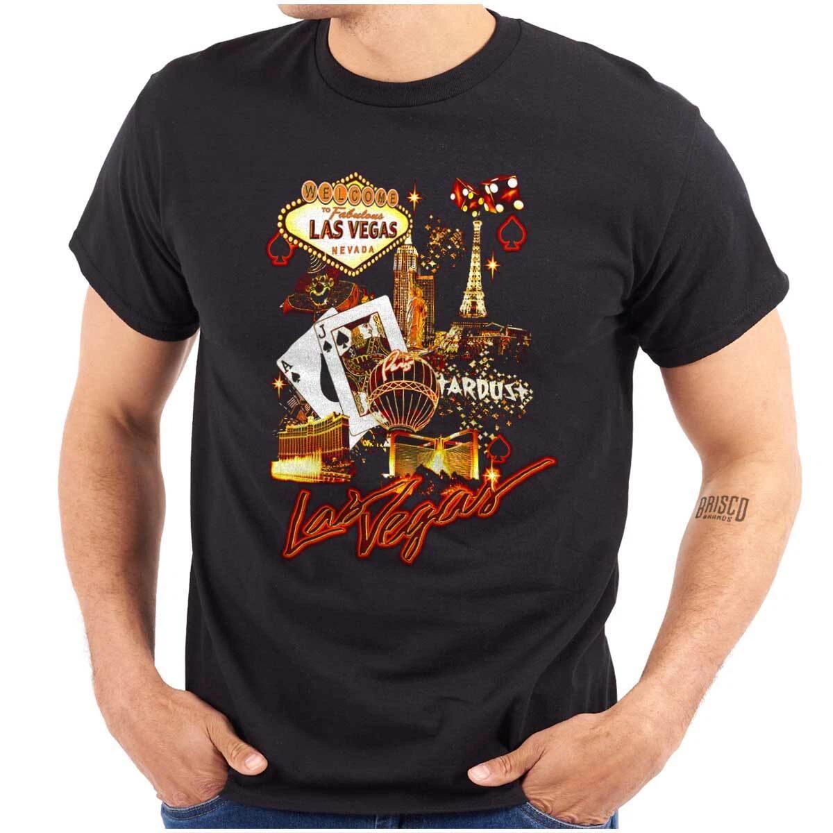 Welcome to Fabulous Las Vegas Nevada Spades Womens or Mens Crewneck T Shirt Tee XL
